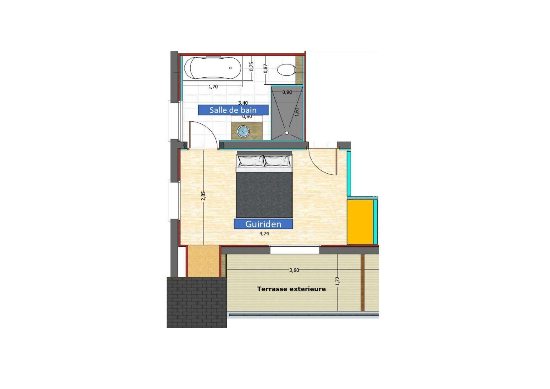 Ty Menez Bed & Breakfast Fouesnant Ngoại thất bức ảnh